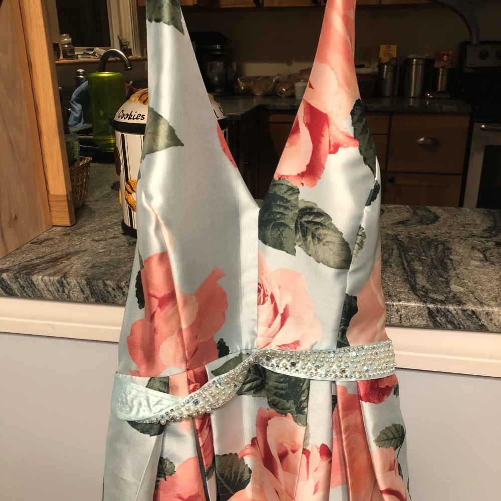 Women’s Floral Prom Dress